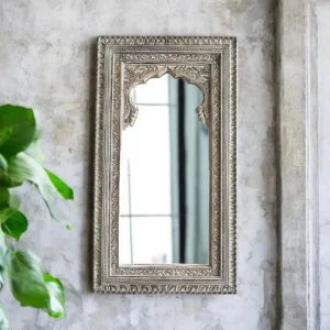 Home wall decor jharokha wall mirror | antique finish wall mirror | jharokha mirror | antique mirror wall | vintage mirror india | big vintage mirror | vintage