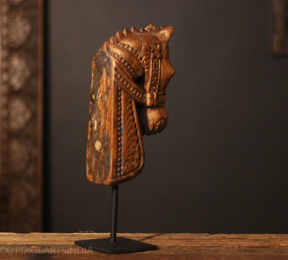 wooden horse head 10.5 inches wooden horse head 10.5 inches