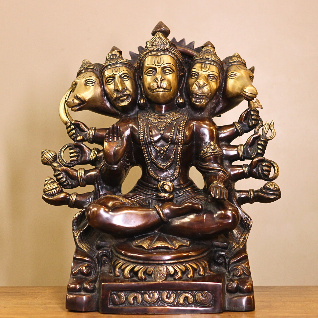 brass panchmukhi hanuman brass panchmukhi hanuman