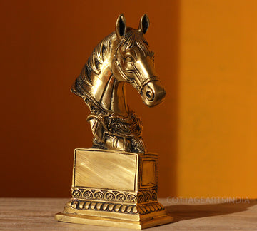 brass horse with wings brass horse with wings