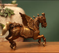 brass horse with wings brass horse with wings