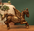 brass horse with wings brass horse with wings