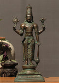 brass vishnu bronze finish 18" brass vishnu bronze finish 18"