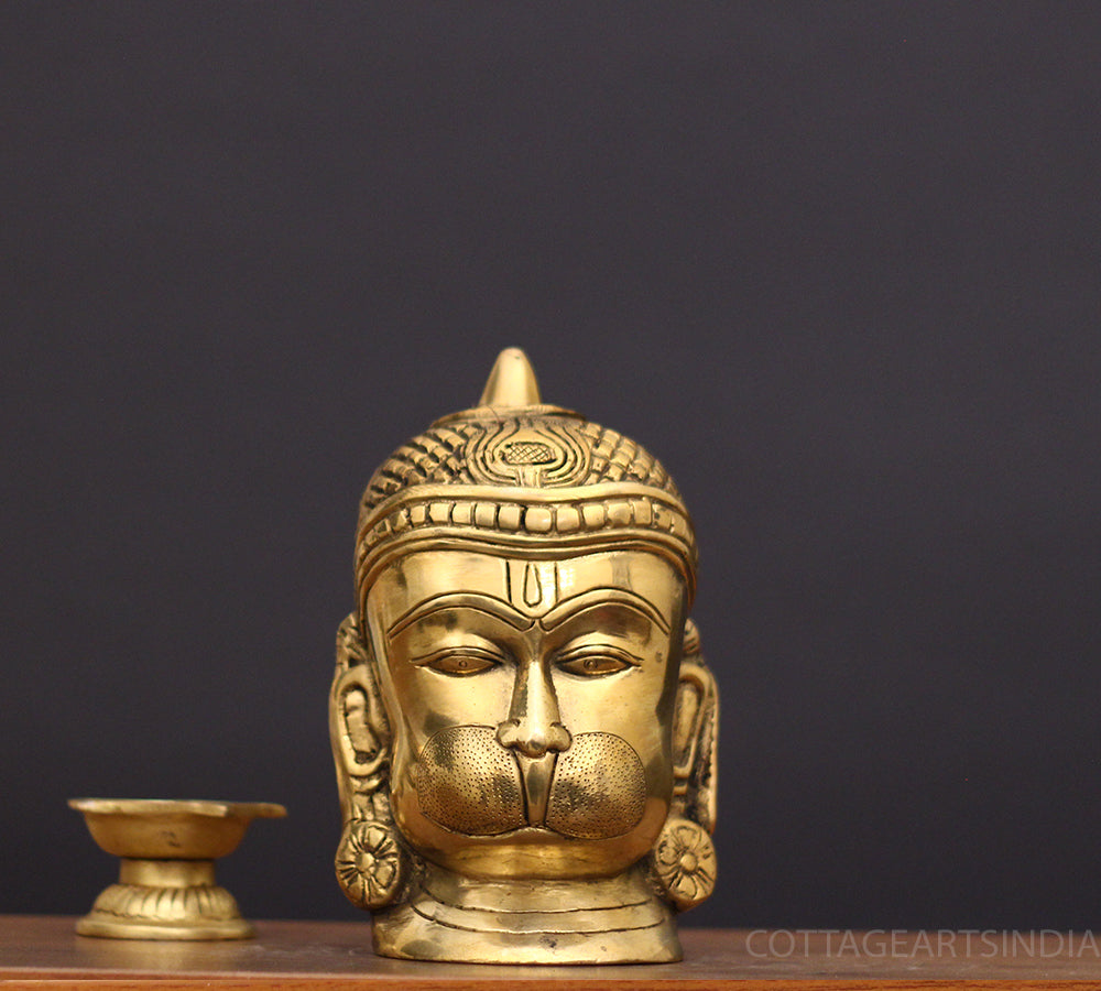 brass panchmukhi hanuman 16"inches brass panchmukhi hanuman 16"inches