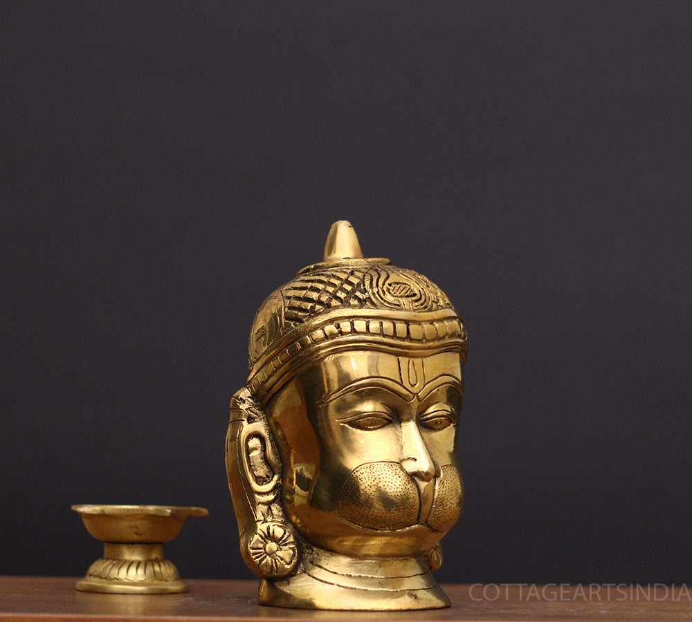 brass panchmukhi hanuman 16"inches brass panchmukhi hanuman 16"inches