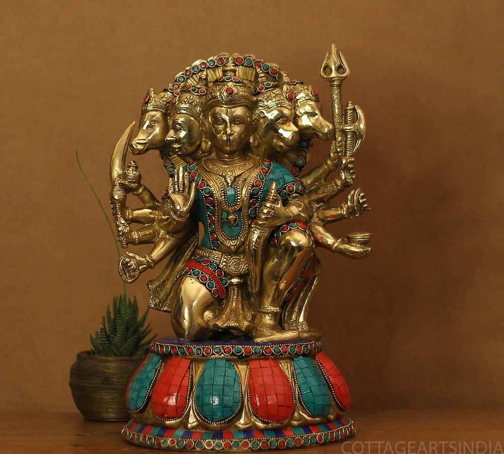 brass panchmukhi hanuman brass panchmukhi hanuman
