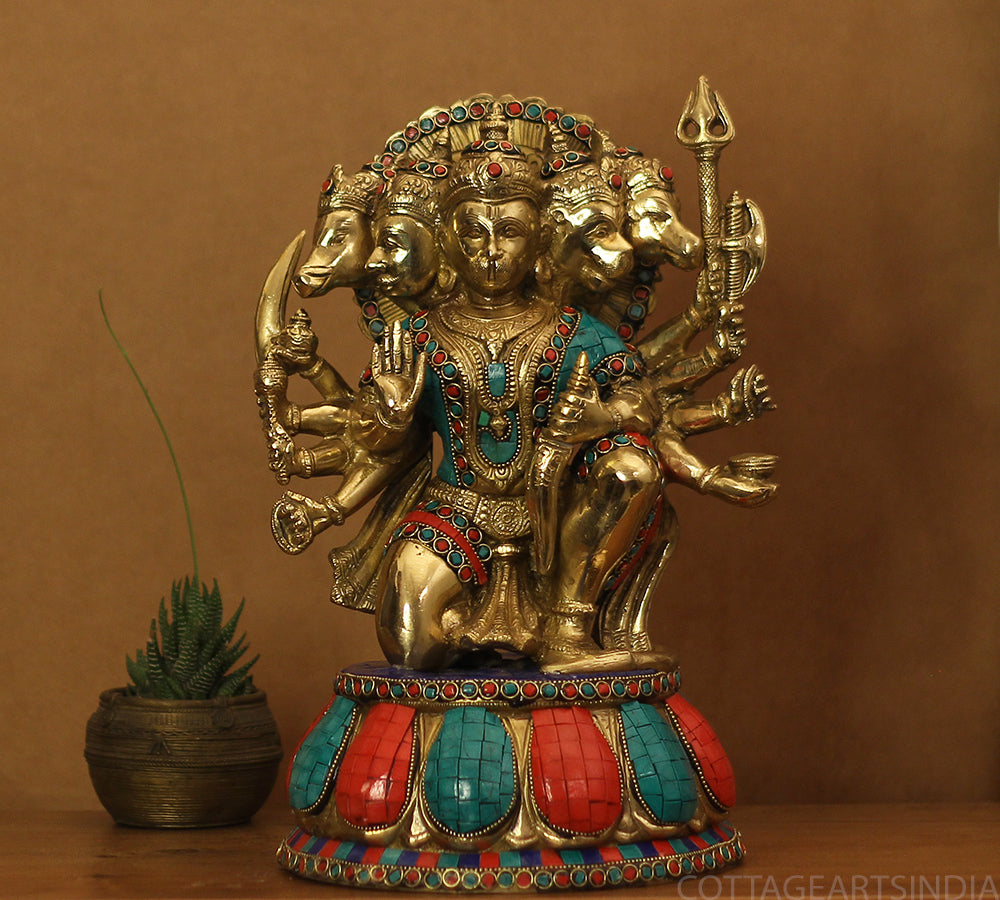brass panchmukhi hanuman brass panchmukhi hanuman
