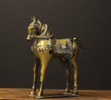 brass horse with wings brass horse with wings