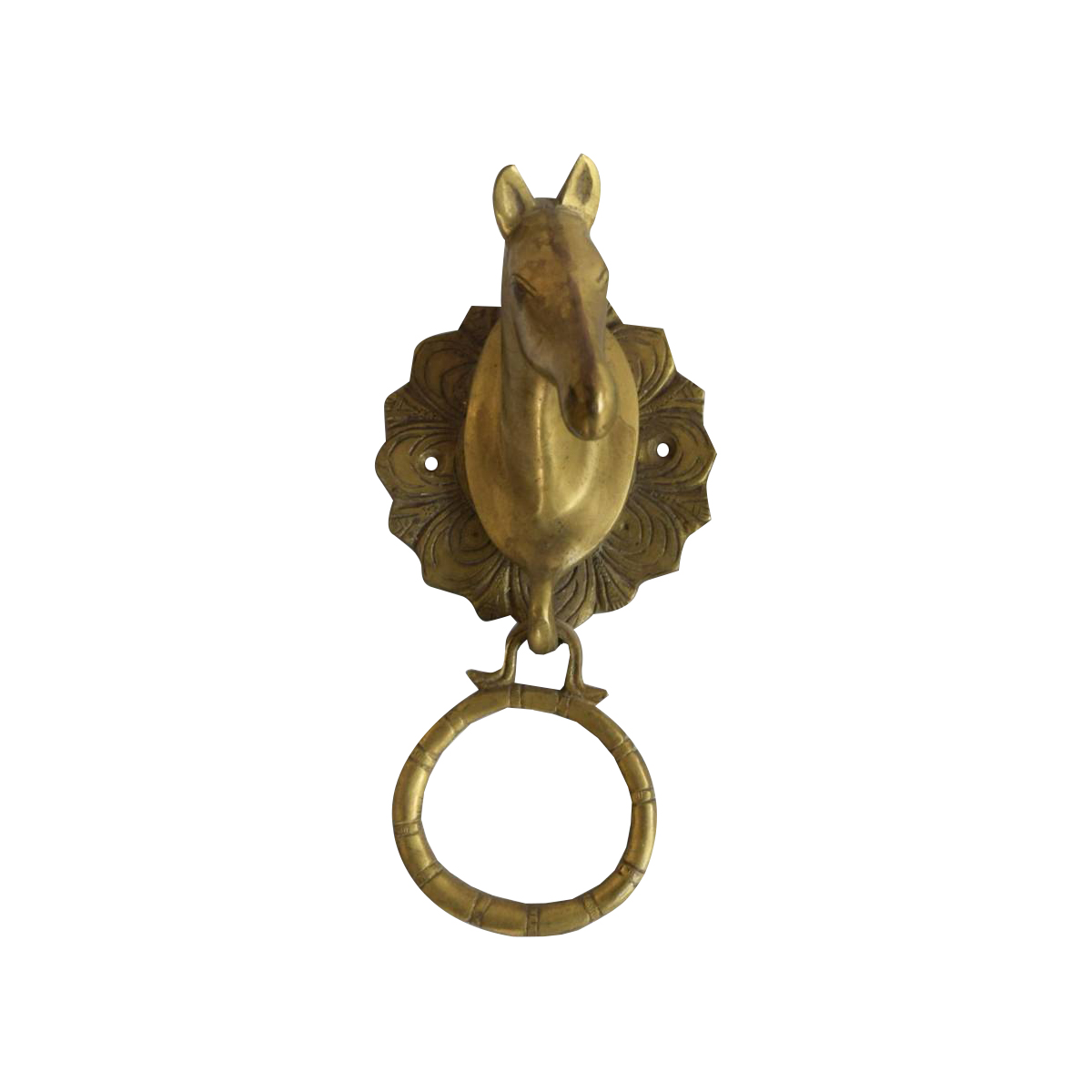 cavallo brass door knocker cavallo brass door knocker